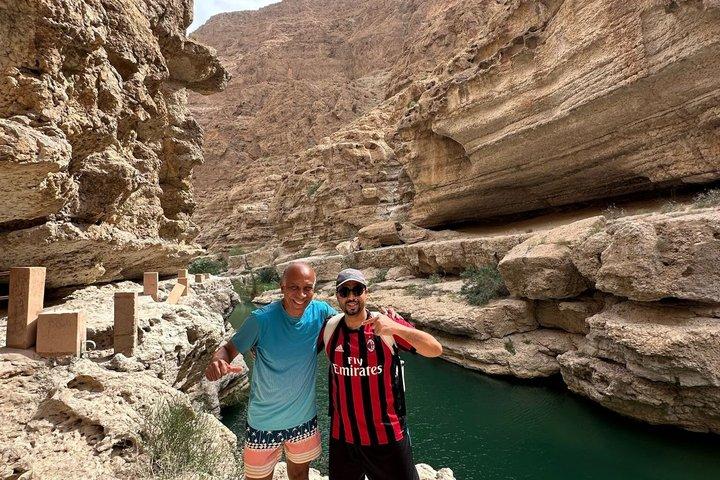 Romantic Cave & Coastal Beauty – Wadi Shab, Sinkhole & Fins Beach