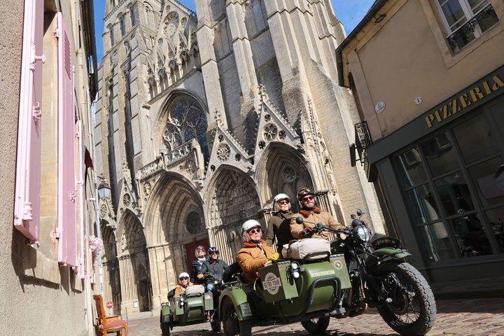 Private vintage sidecar tour of the D-Day Landing Beaches