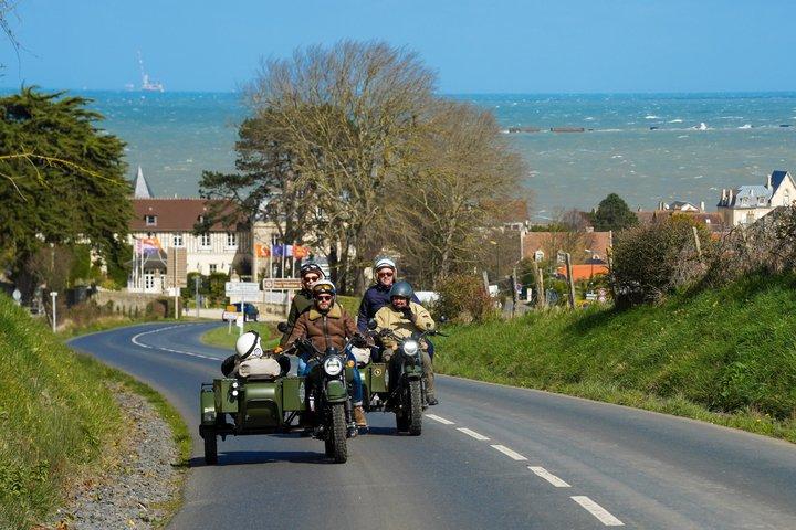 Private vintage sidecar tour of the D-Day Landing Beaches