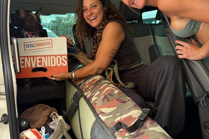 Private transfer to Cancún Hotel Zone/Downtown