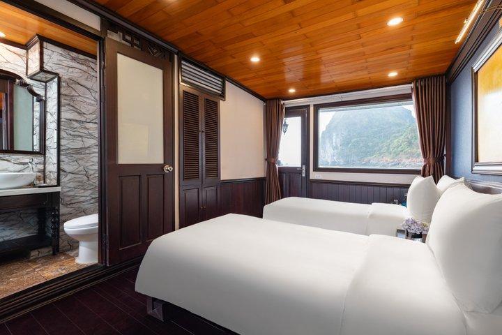 Bai Tu Long Bay Journey: 2-Day Scenic Cruise from Hanoi