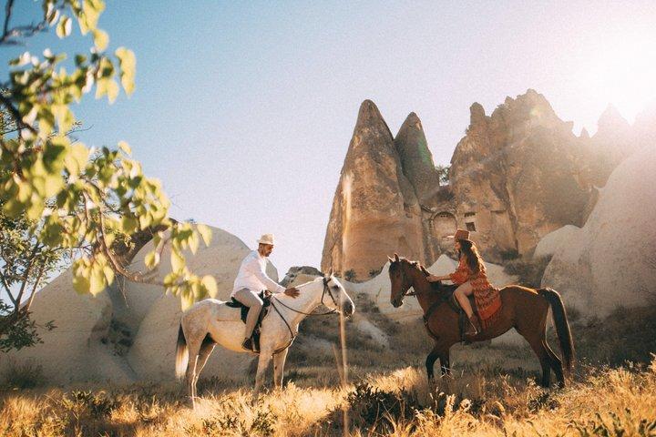 Cappadocia Sunset Horseback Ride Two Hour Fairy Chimneys Tour