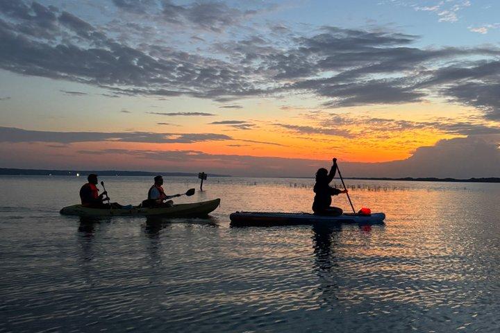 Bacalar Sunrise Paddle Board & kayaking , Breakfast & Pick Up