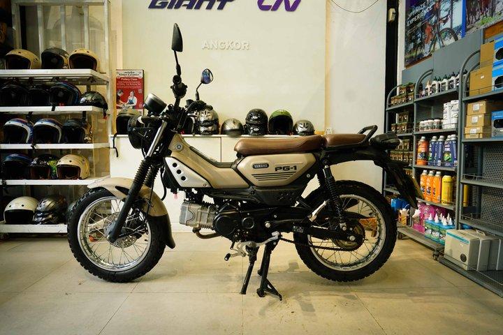 Siem Reap Motorbike Rental Scoopy Click PG 1 and Vespa