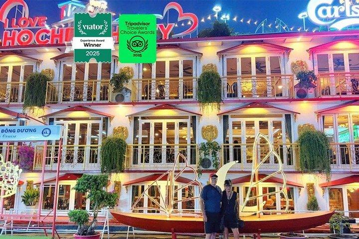 HCM City by Night: Dinner Cruise, Cyclo & Water Puppet Show