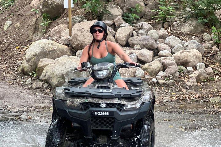 ATV Rainforest Adventure in St. Lucia