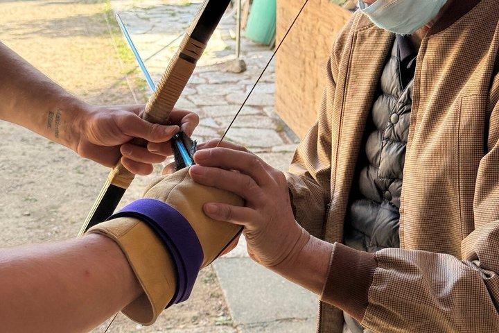 Kyoto National Treasure Temple Tour & Japanese Archery experience