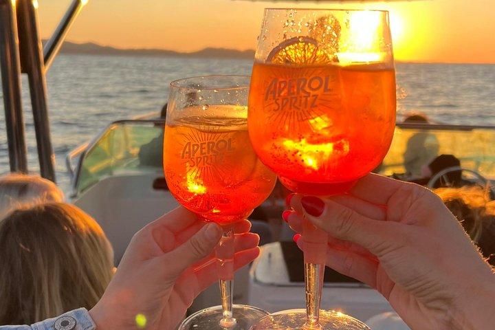 Luxury Sunset Cruise with Aperol Spritz from Trogir and Split