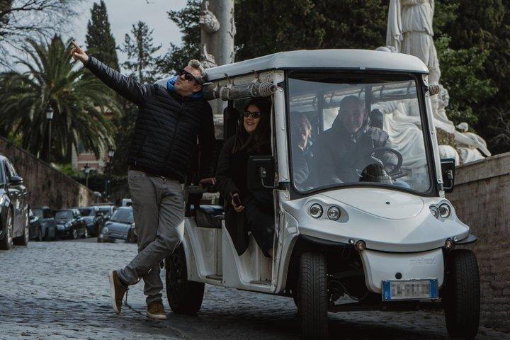 Private & Exclusive Rome Grand Tour by Golf Cart