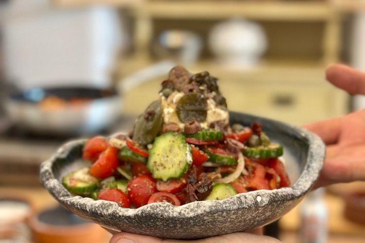 Cooking Class in Traditional cave house in Santorini!