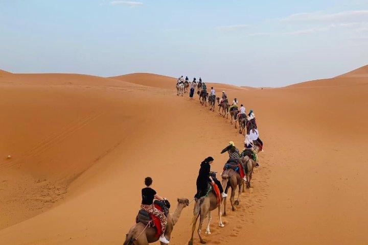 4Day Luxury Private Sahara Desert Tour from Marrakech to Merzouga