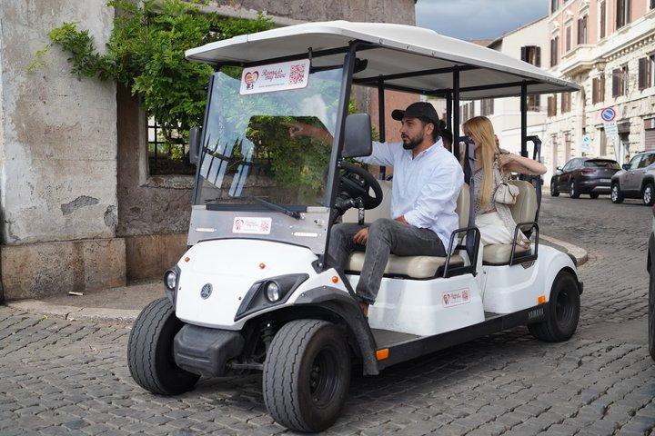 Rome Guided Golf Cart & E-Tuk Tour