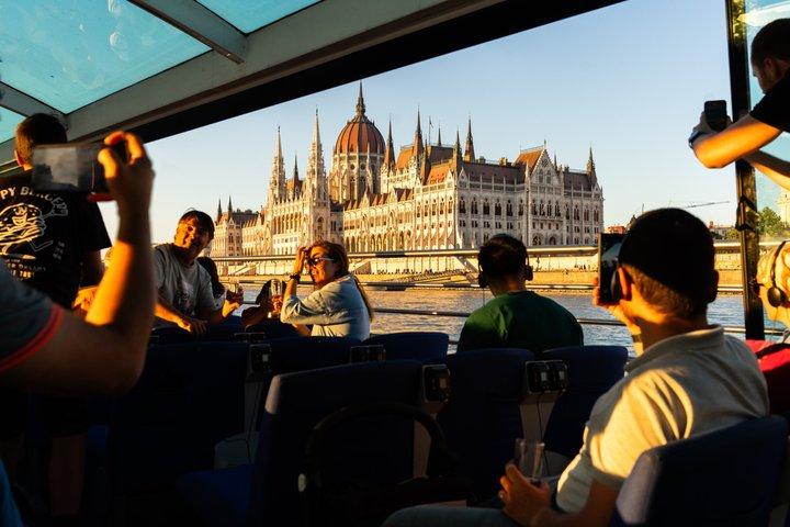 Budapest Sunset Danube River Cruise with Audio Guide