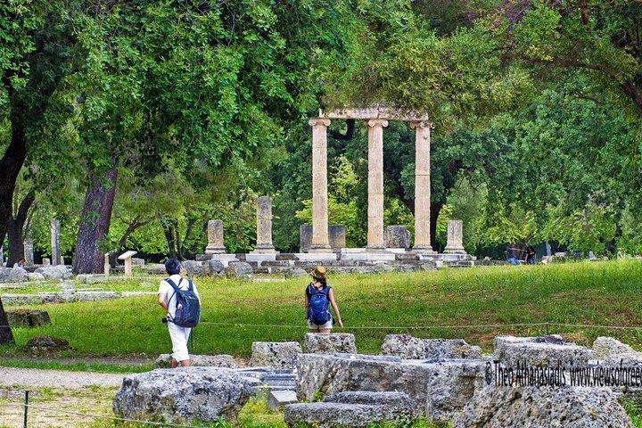 Private Minivan Transfer & Free Time in Ancient Olympia