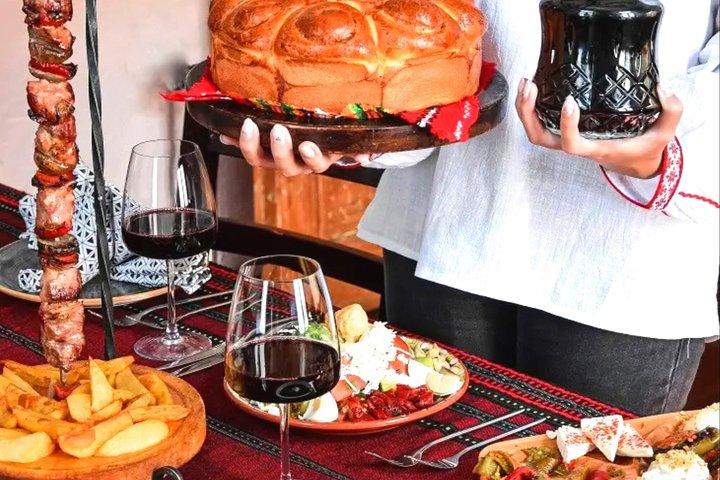 True Bulgarian Experience with Food and Wine Rakia and Tradition