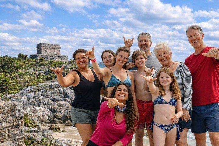 Private Tulum Ruins with Reef Snorkel, Cenote & Mayan Ceremony