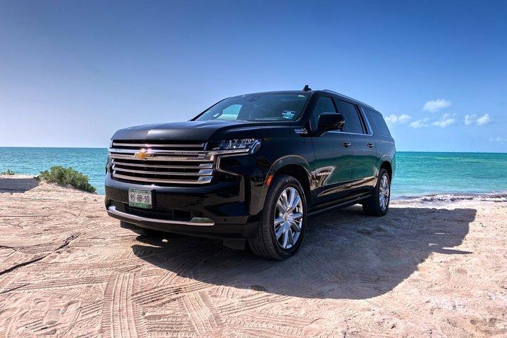 Black Truck from Cancun Airport to Playa Mujeres or Costa Mujeres