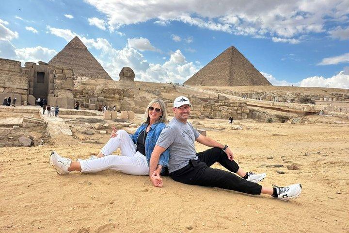 VIP Access Half Day Giza, Sphinx, GEM, inside Pyramids, tickets