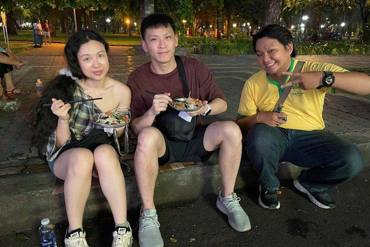Saigon Street Food with 13 Tastings Motorbike Adventure