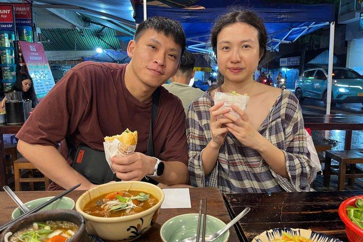 Saigon Street Food with 13 Tastings Motorbike Adventure
