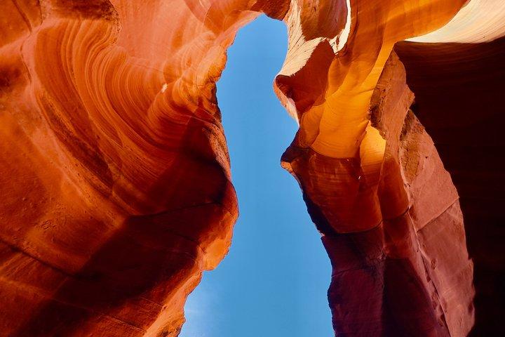 Trifecta of Upper and Lower Antelope Canyon with Horseshoe Bend