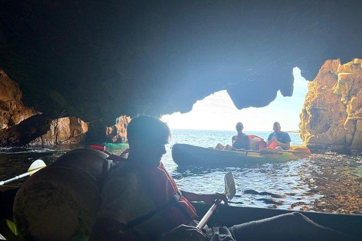 Cap-d'Antibes Guided wild adventure and kayak snorkeling