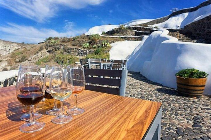 Santorini Private Wine Tour with Local Wineries & Tastings