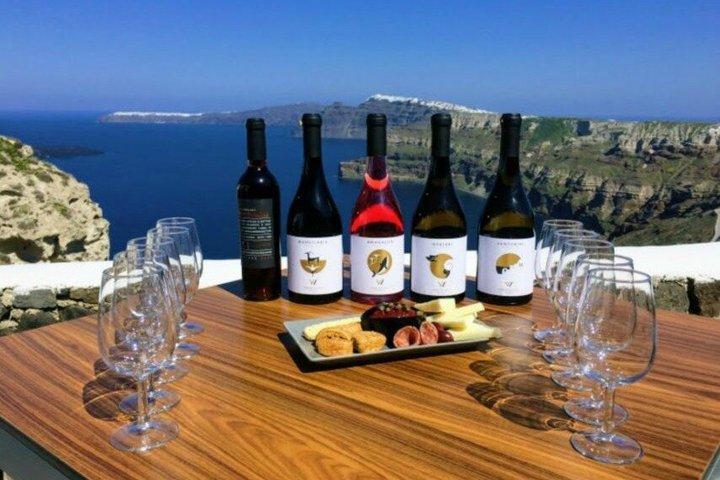 Santorini Private Wine Tour with Local Wineries & Tastings