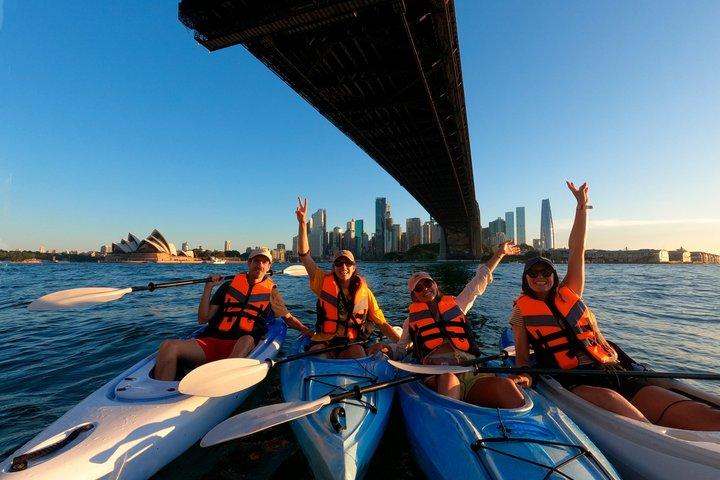 Sydney Sunset Kayaking Activity in Lavender Bay
