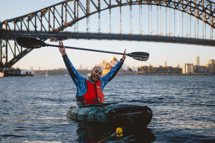 Sydney Sunset Kayaking Activity in Lavender Bay