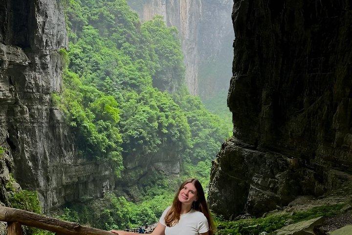 Wulong Three Natural Bridges Private Tour from Chongqing