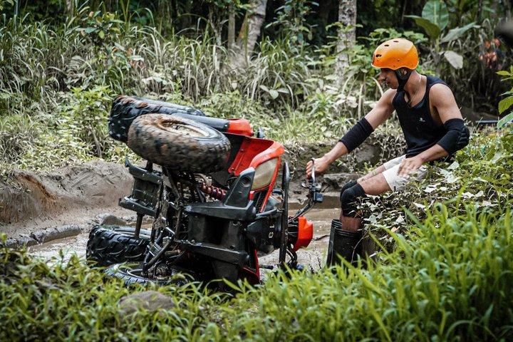 Ubud Gorilla Cave ATV Quad Bike and Rafting Adventure