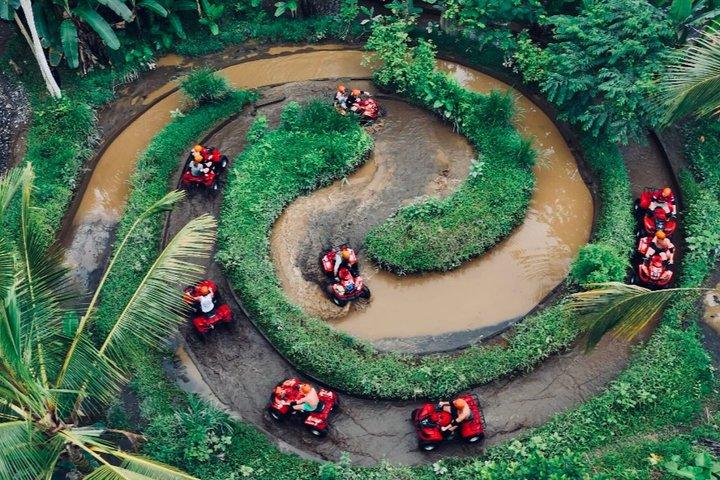 Ubud Gorilla Cave ATV Quad Bike and Rafting Adventure