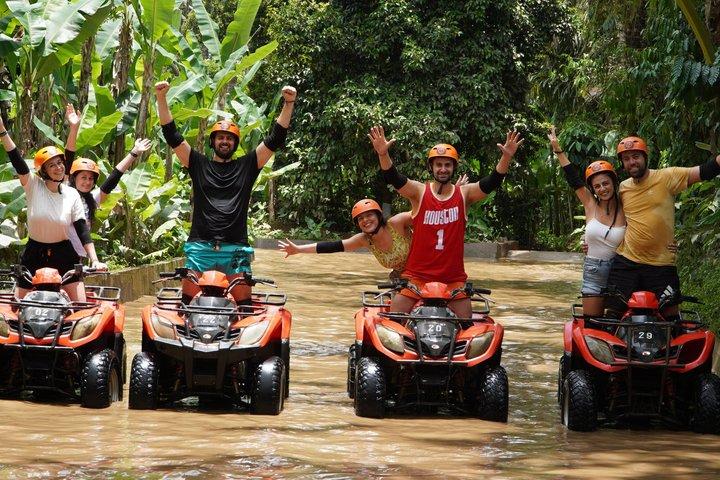 Ubud Gorilla Cave ATV Quad Bike and Rafting Adventure