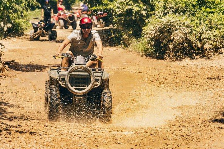 Half-Day ATV, Zipline & Cenote Swim with Lunch & Pickup