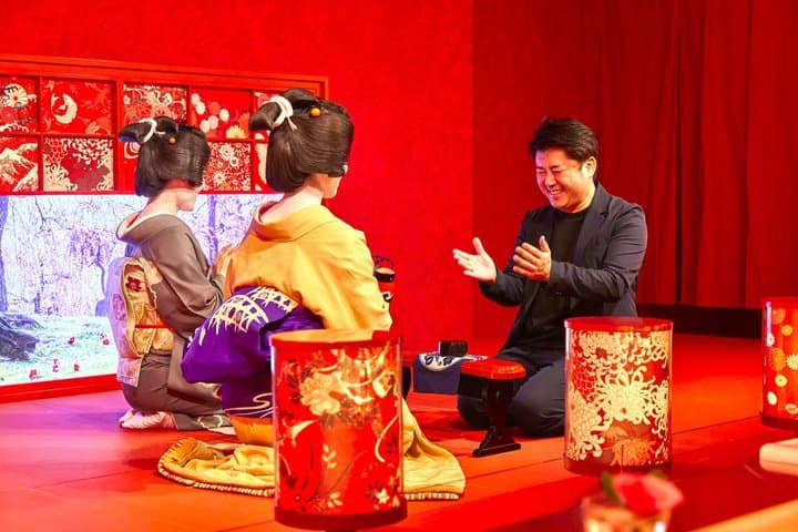 Tokyo Traditional Geisha Show and Japanese Food Experience