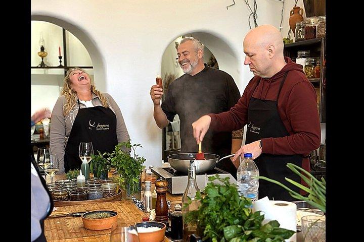 Cooking Class in Traditional cave house in Santorini!