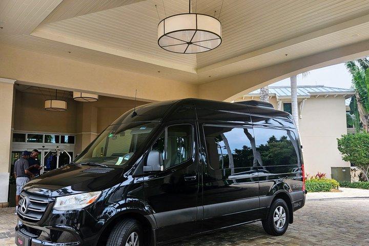 Transfer from Miami Airport to Hotel or Port Miami. Up to 11 pax.