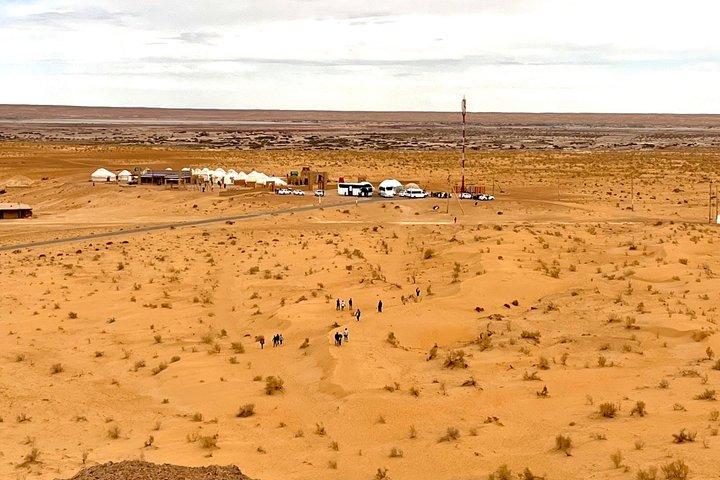 One night in desert and fortresses