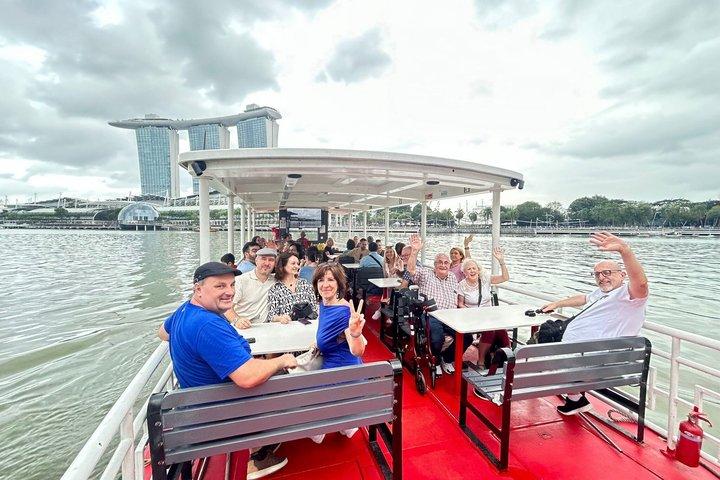 Singapore light to night : River Cruise & 02 Stunning Light Shows