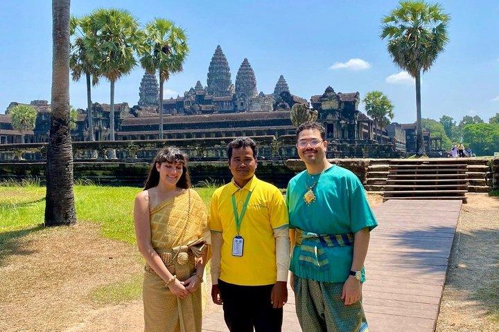 Angkor Wat Khmer Traditional Custom Dressing Experience