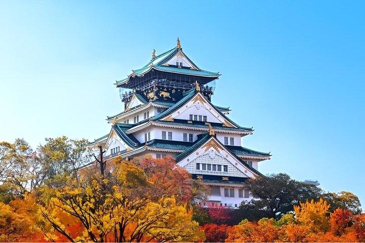 Osaka Walking Tour Osaka Castle Shinsekai and Namba