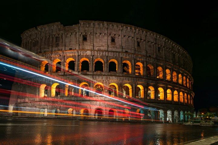 Rome Colosseum All Access Underground Night Tour with Arena