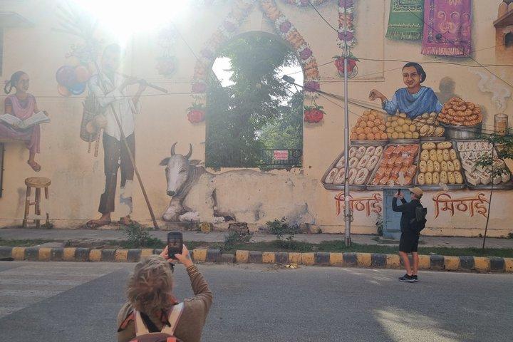 Delhi Street Art and Hidden Tomb Tour in Lodhi Art District