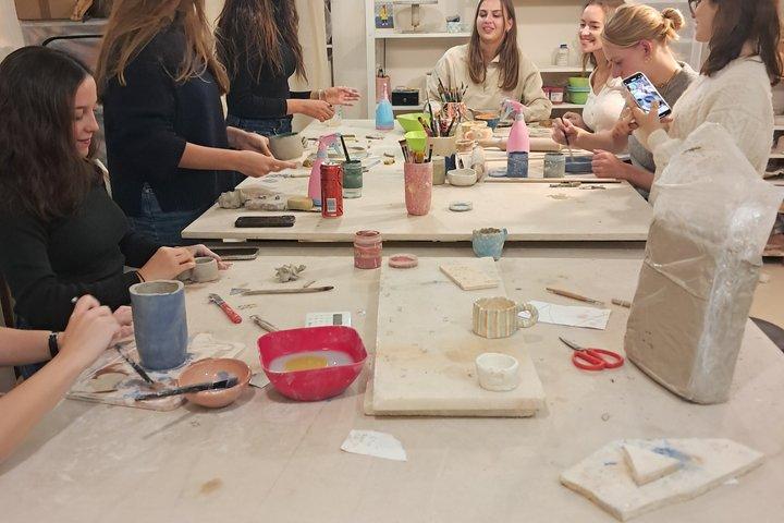 Lisbon Pottery Class Shared Activity