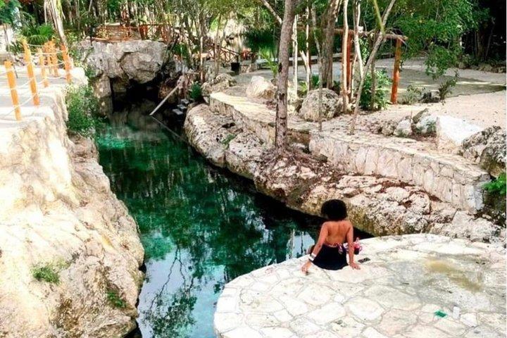 Eco Park Casa Tortuga Cenotes and Tulum Ruins! Riviera Maya Round Transportation