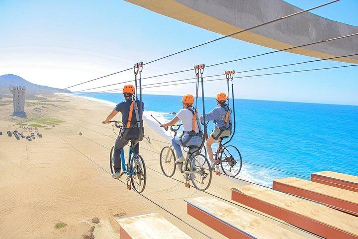 Sky Bike Adventure Tour with Buffet in Cabo San Lucas
