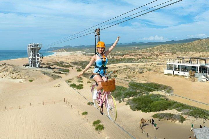 Sky Bike Adventure Tour with Buffet in Cabo San Lucas