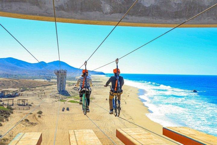 Sky Bike Adventure Tour with Buffet in Cabo San Lucas