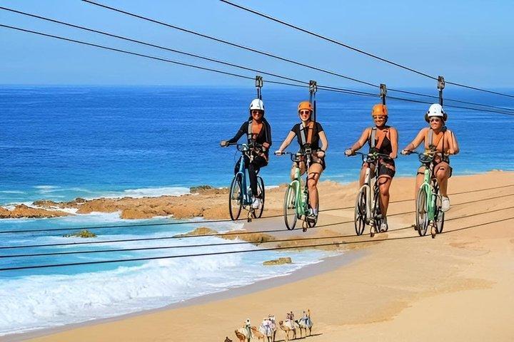 Sky Bike Adventure Tour with Buffet in Cabo San Lucas